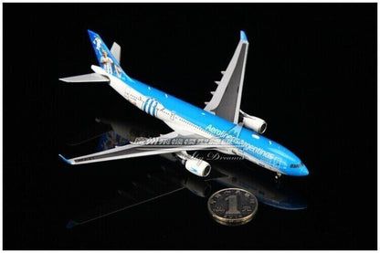 1:400 JC Wings Aerolineas Argentinas AIRBUS A330-200 Airplane Diecast Model