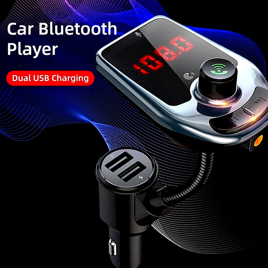 Bluetooth Transmisor FM para coche Reproductor de MP3 Kit de adaptador de radio