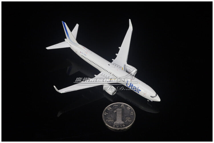 1:400 GeminiJets Utair BOEING B737-800W Airplane Diecast Plane Aircraft Model