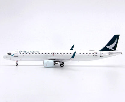 1:400 HYJLwings CATHAY PACIFIC Airbus A321neo Passenger Airplane Diecast Model
