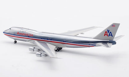 1:200 35CM InFlight American BOEING 747-100 Passenger Airplane Diecast Model