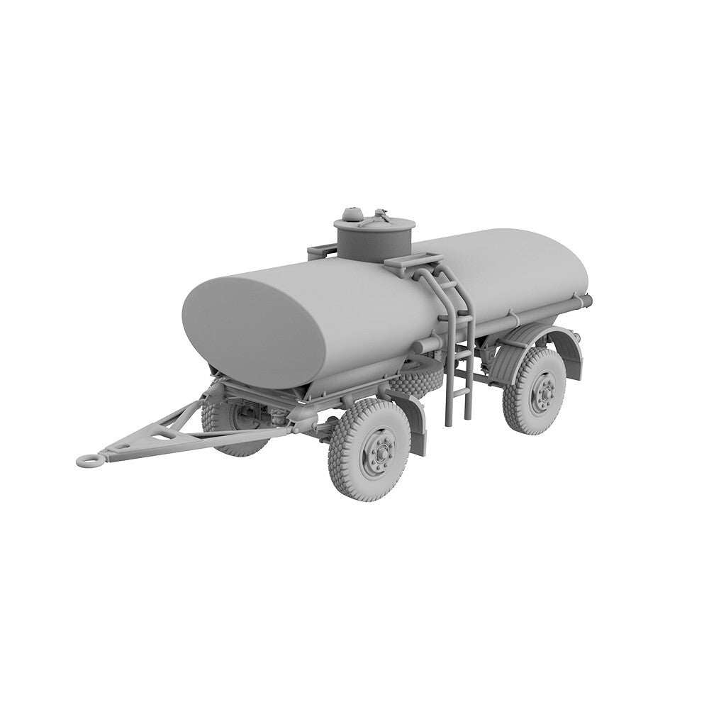 LYT35125 1/35 Scale Miniature Factory Building Petrol Trailer for Semi Fuel Tank