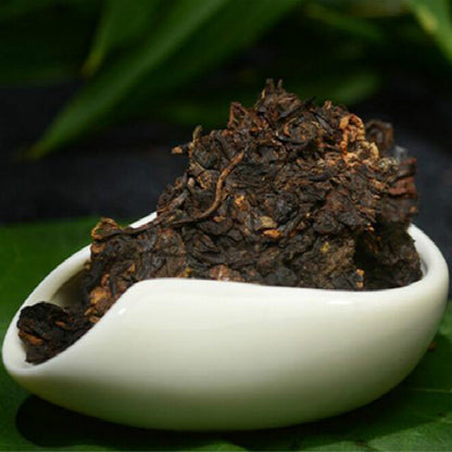 Premium Ripe Pu-erh Tea Cake Cooked Puerh Tea Black Tea Original Pu'er Tea 357g