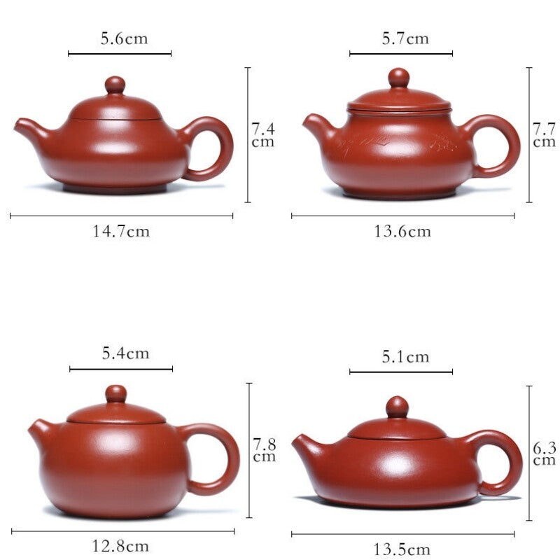 Original Ore Real Yixing Zisha Dahongpao Clay Tea Set Pot Pitcher Cup Handmade