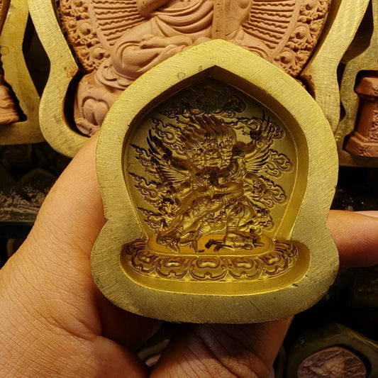 The Dorje Phurba - Vajrakilaya Tsa Tsa Mold | Tibetan Statue Mould | 4.5cm