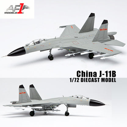 AF1 China J-11B 1/72 diecast plane model aircraft