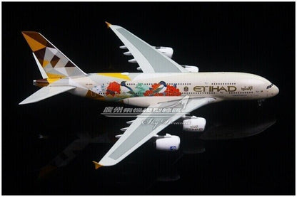 1:400 Phoenix ETIHAD AIRBUS A380 Passenger Airplane Diecast Aircraft Plane Model