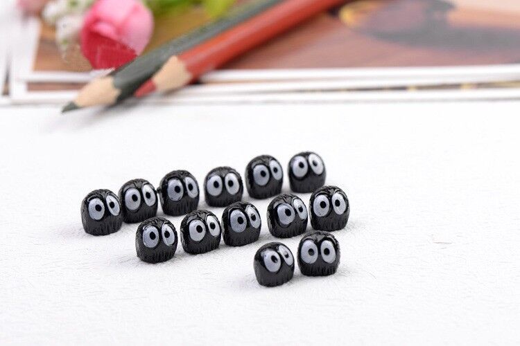 Moss Micro Landscape Decor Miyazaki Briquettes Single Black Elves Ornaments DIY
