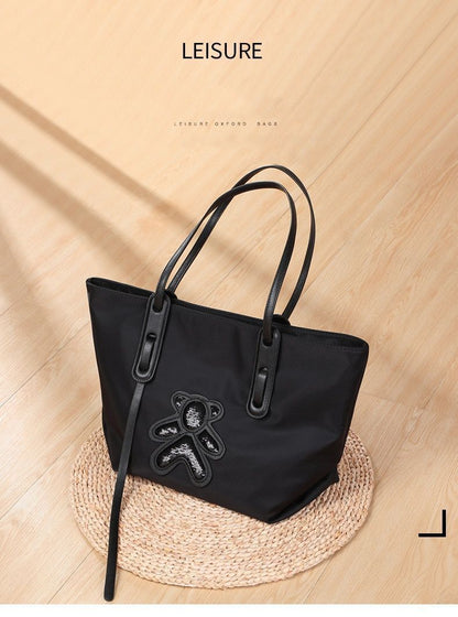 Women Handbag Single Shoulder Luxury Large Canvas Travel Tote Bag 18*27*27.5 CM