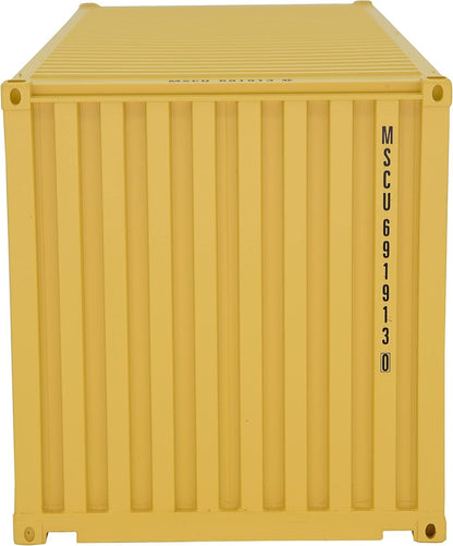 1:20 MSC 20GP Shipping Container Model Abs Resin & Wood Toy Home Decoration Gift