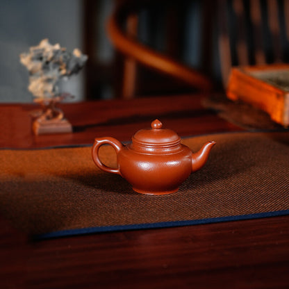 Real Yixing Zisha Zhu Clay Marked Tea Pot 110ml Small Kungfu Handmade Master Pot