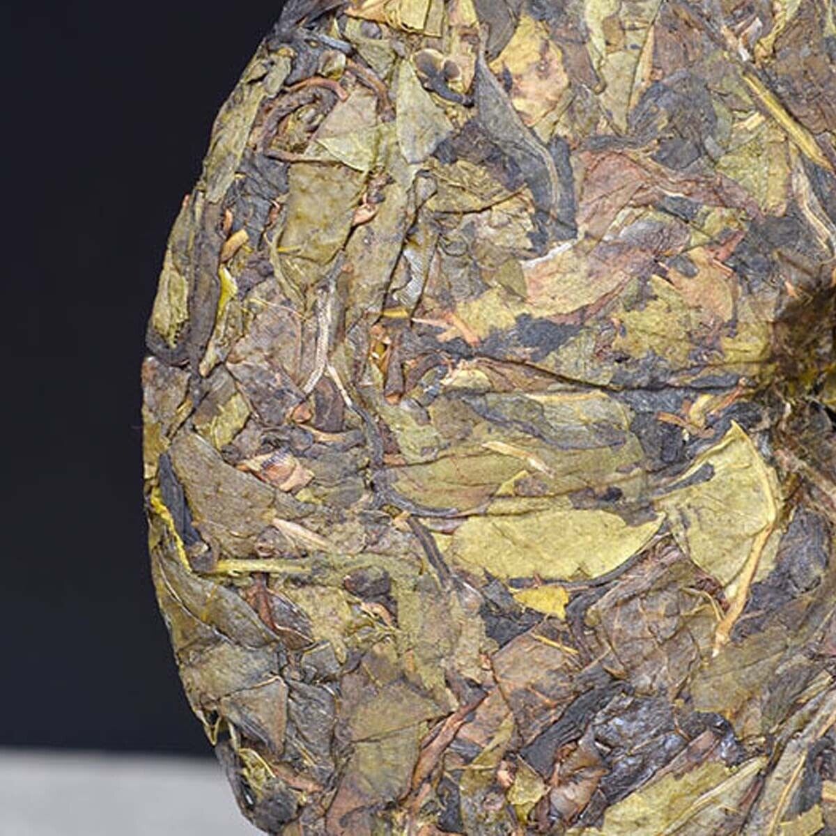Puerh Tea cha Tea Ancient Tree Golden Leaf Snowy Mountain Yunnan Big Leaf 357g
