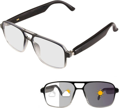 New Fashion Bluetooth Audio Smart Glasses Sunglasses Open Earbuds 2 Speakers