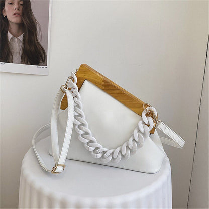 Vintage Evening Party Clutch Synthetic Leather Shoulder Crossbody Bags Handbags