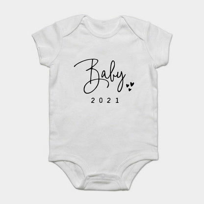 T-shirt Family Matching Clothes Father Mother Daughter Son Clothes Baby Cotton