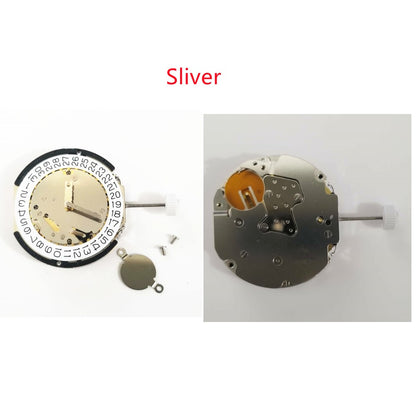 5 Jewels Date at 3 Quartz Chronograph Watch Movement 3 Hands For Ronda 3540.D