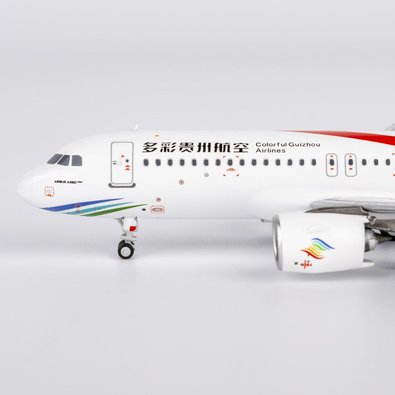 1:400 NGmodels Avianca Colorful Guizhou Airlines A320neo Diecast Plane Model