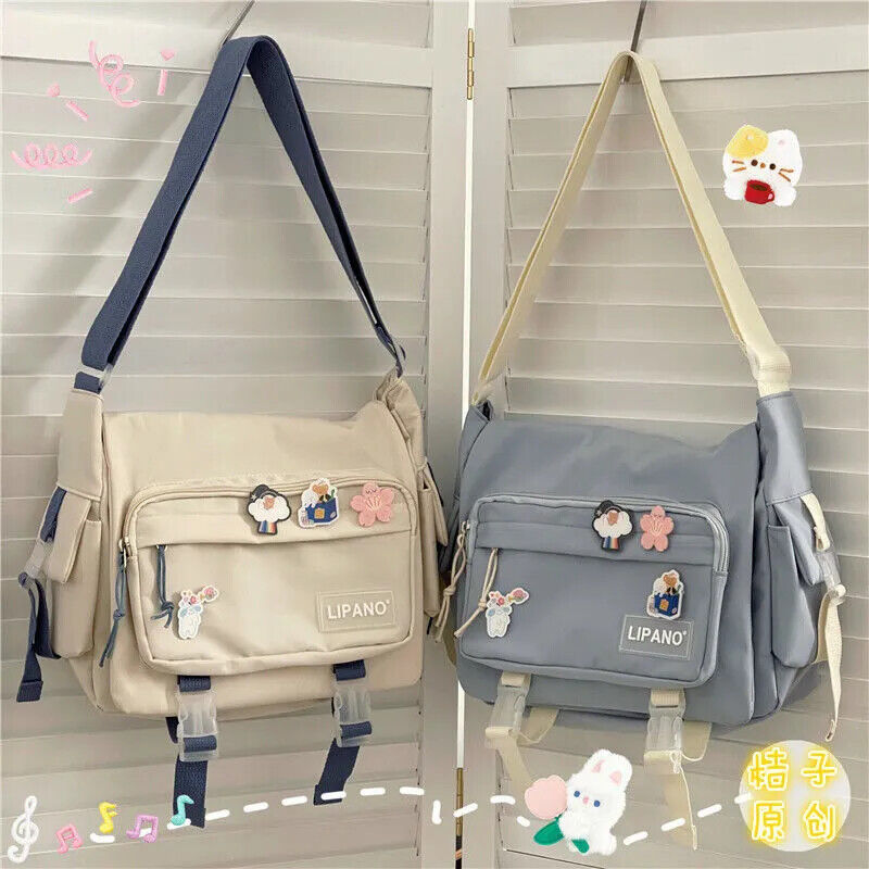 Bag Handbags School Single Shoulder Girl Student Postman Women's