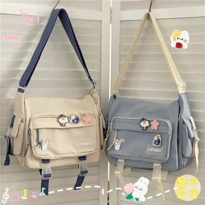 Bag Handbags School Single Shoulder Girl Student Postman Women's