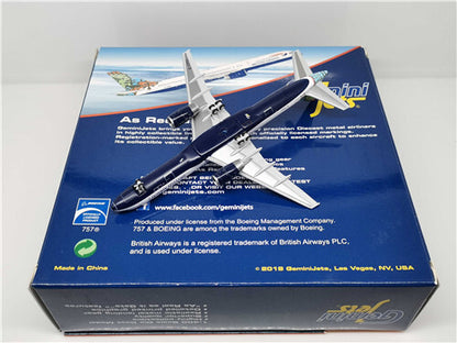 GeminiJets British Airways B757-200 G-CPEL 1/400 DIECAST Plane Pre-builded Model