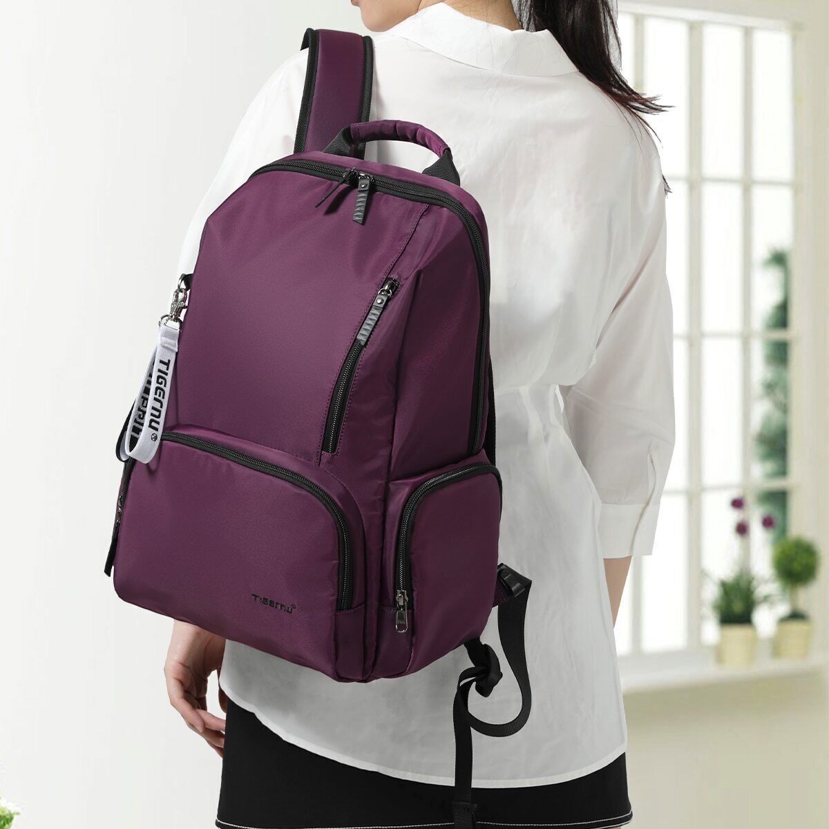 Women Backpacks Outdoor traveling Multi Pockets Laptop Bags School