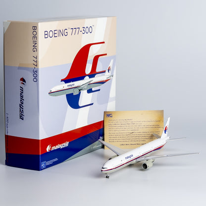 1:400 NG Model Malaysia Airlines BOEING B777-300 Airplane Diecast Aircraft Model