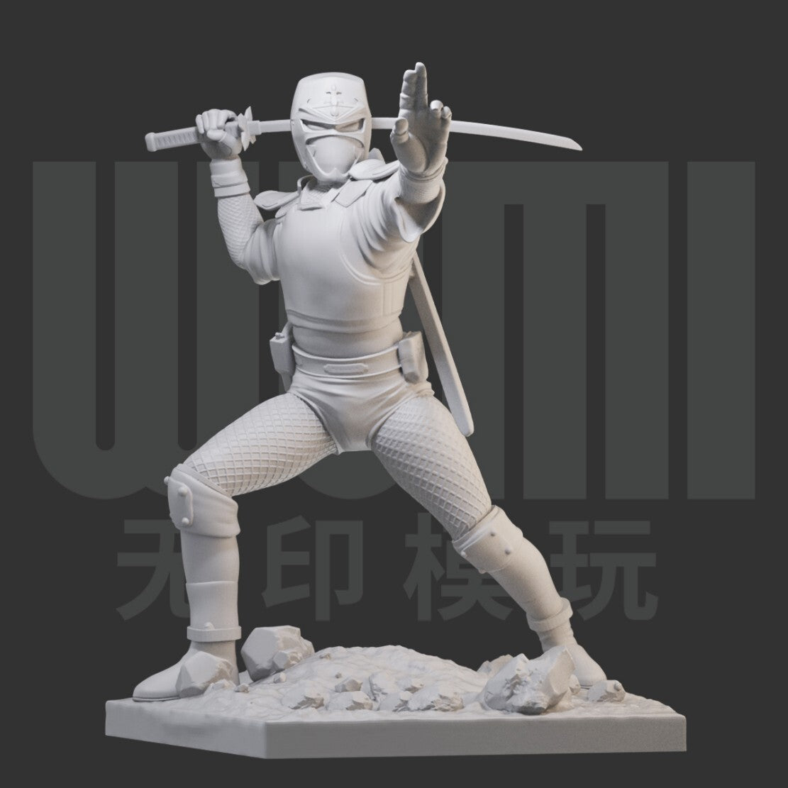 1/24 resin figure model Japanese Ninja Killer Unassembled unpainted
