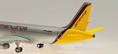 1:200 Hogan Germanwings AIRBUS A319 Passenger Airplane ABS Plastic Plane Model