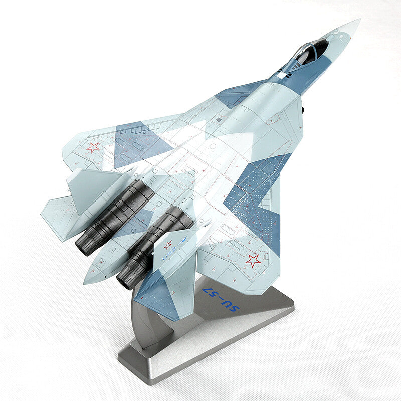 1/72 Russian Air Force SU-57 Stealth Fighter Alloy Aircraft Model Collection