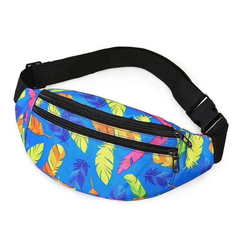 Holographic Waist Bag Sport Running Fanny Pack Crossbody Bag Fashionable Purse