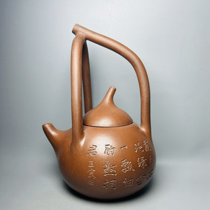 Vintage Chinese Yixing Purple Clay Teapot Zisha Ceremony Fashion Gift Teaware