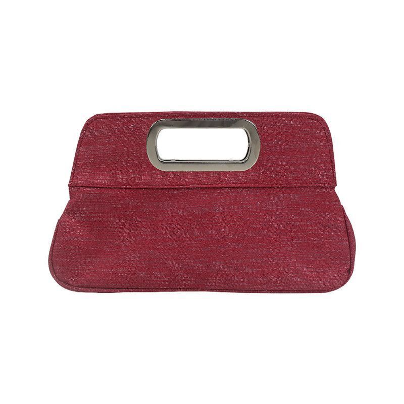 Lady Clutch Bag Popular Dumpling Shape Canvas Evening Bags 25*5*18CM 1 PC Purse