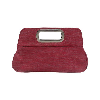Lady Clutch Bag Popular Dumpling Shape Canvas Evening Bags 25*5*18CM 1 PC Purse