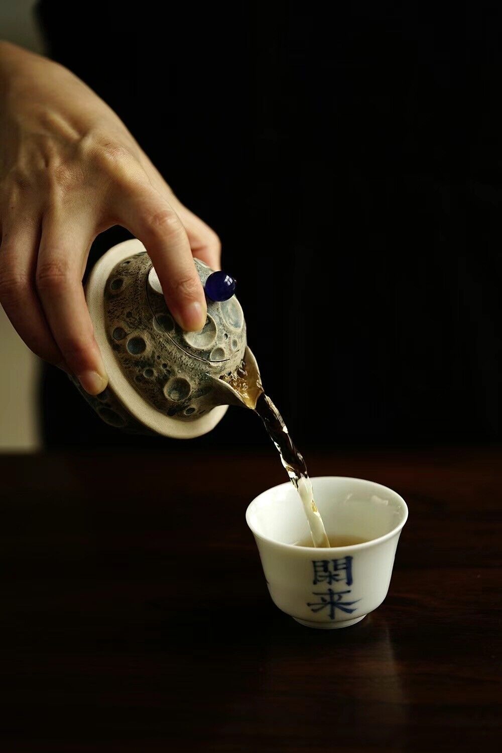 160cc 中国宜兴 手工制作 Zisha GaiWan Duan 粘土茶杯 Gongfu 盖碗-