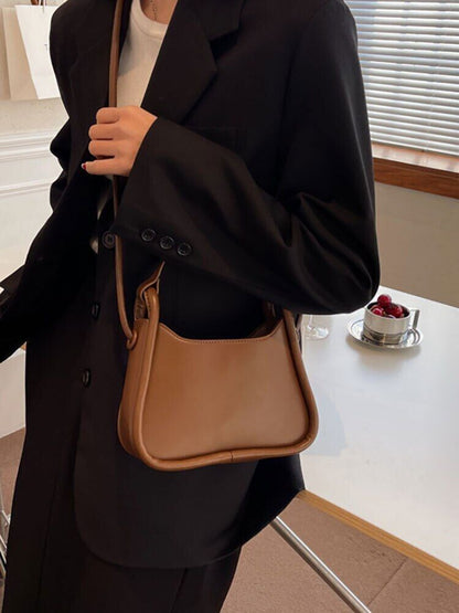2022 Small Women's Handbag Pu Leather Shoulder Crossbody Bags Totes
