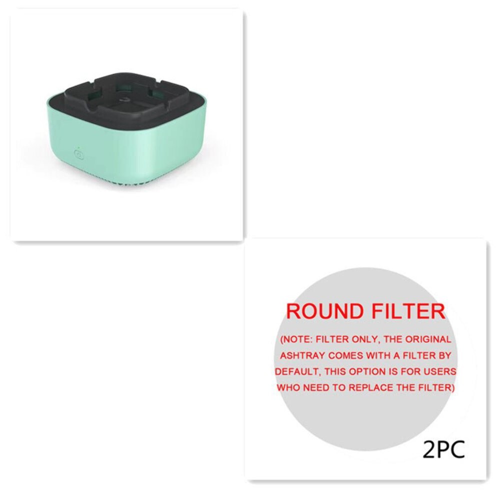 Portable Car Ashtray with Air Purifier – Smokers’ Gadget