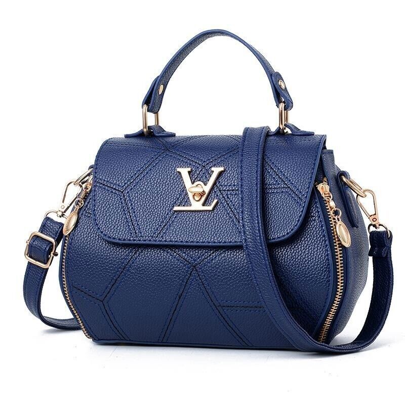 Women Luxury Leather Clutch Bag Handbag Ladies Casual Shoulder Bag Messenger Bag
