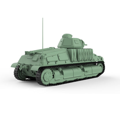 SSMODEL SS72661 1/72 25mm Military Model Kit France Somua S-35 Medium Tank