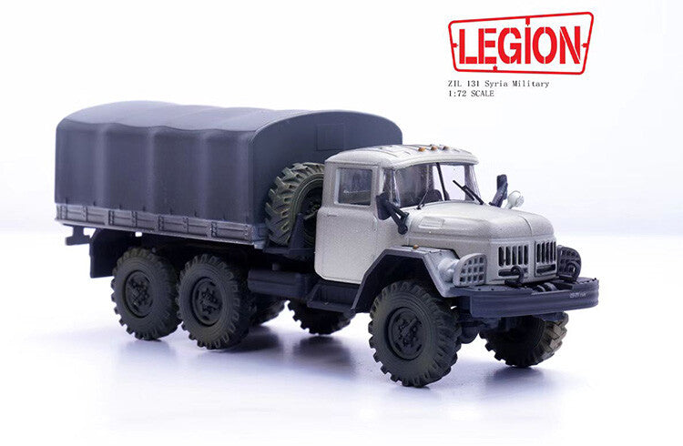 1/72 Soviet Union Zil-131 Jill 131 Truck Model Syrian Government Grey