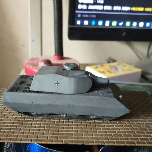 Homemade 1/72 WWII German VK10001 Heavy Tank 3D Painted Finished Model
