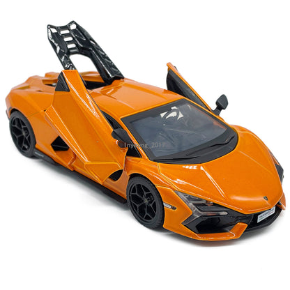 1/32 Lamborghini Revuelto Model Car Diecast Toy Cars Toys for Boys Kids Orange