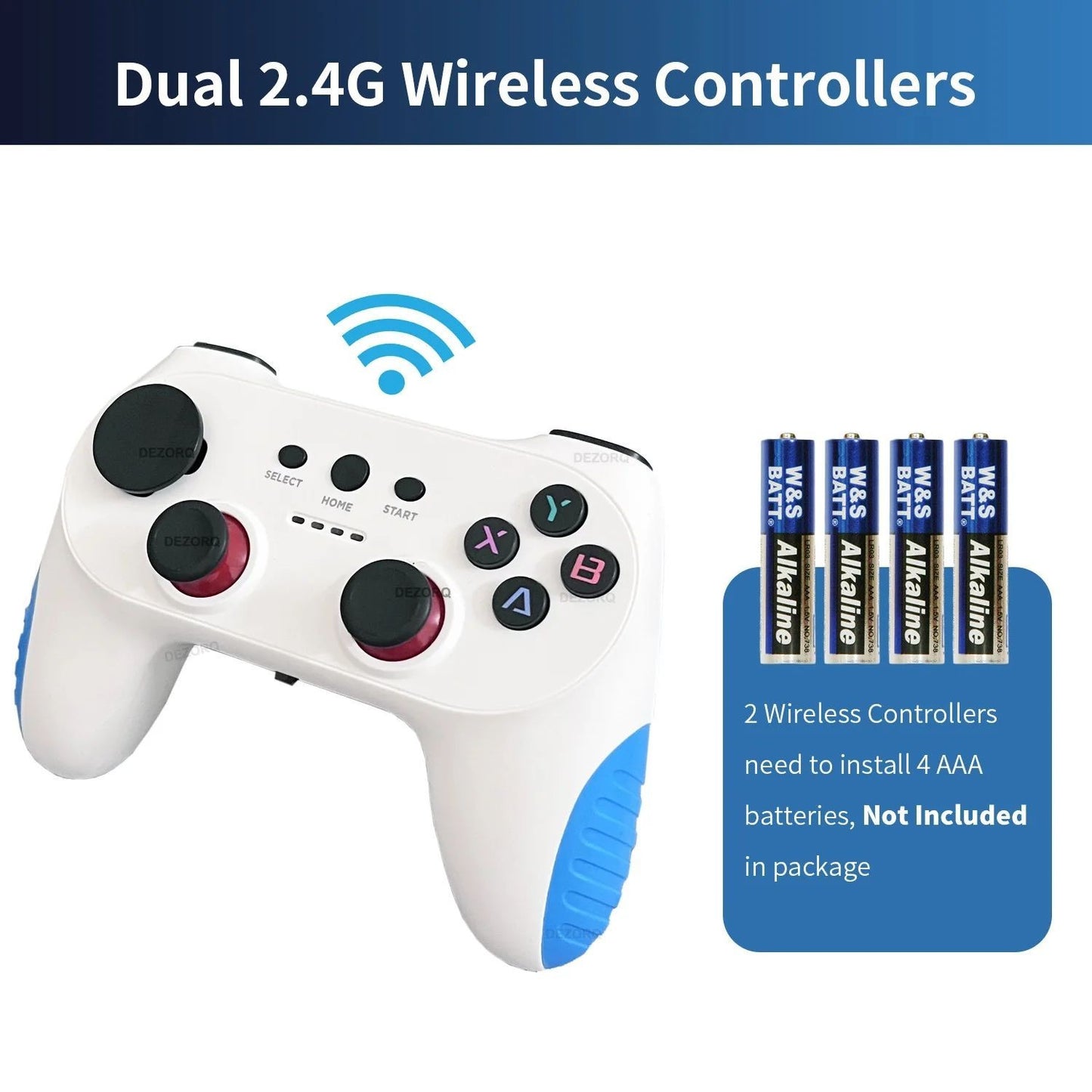 Retro X10 PRO 128GB Game Stick 4K HD TV Console 40+ Simulators Dual Controllers