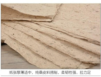 20*Chinese Pure Mulberry Handmade Calligraphy Painting Rice Paper Fiber Xuan