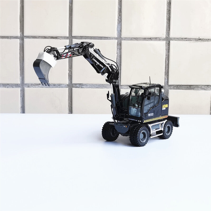 1:50 NZG LIEBHERR A910 Wheeled Excavator AZUBI Construct Machine Diecast Model