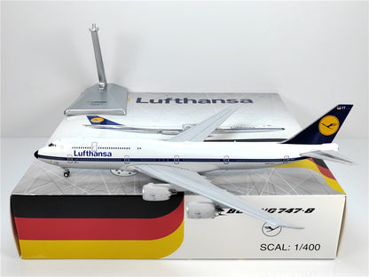 1:400 YY Wings Lufthansa BOEING B747-8 Aircraft Diecast Plane Airplane Model
