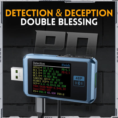 FNIRSI FNB48P USB Tester Voltmeter Ammeter Type C Fast Charge Detection Trigger