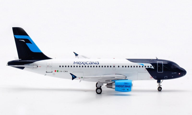 1:200 InFlight Mexicana AIRBUS A319 Passenger Airplane Diecast Aircraft Model