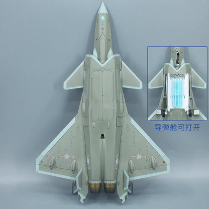 45CM 1:48 J-20S Stealth Fighter Aircraft Plane Diecast Military Airplane Model