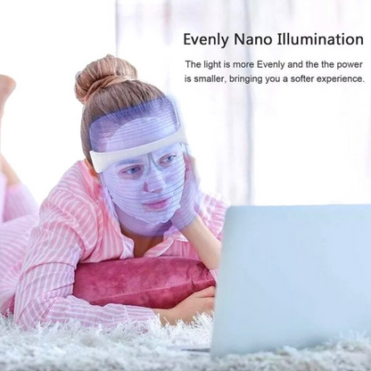 Mascara Led Facial 7 Funciones Treatment Rejuvenece para Arrugas Acne Envejecer