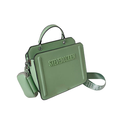 STEVEMADDEN New Square Bag Women's High-Quality Shoulder Messenger Handbag USA